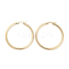 Ring 304 Stainless Steel Hoop Earrings for Women Men EJEW-B049-01F-G-1