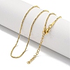 Ion Plating(IP) 304 Stainless Steel Snake Chain Necklaces LS-NJEW-R266-05G-2