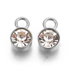 Glass Rhinestone Charms STAS-F189-P13-1