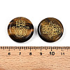 Natural Tiger Eye Cabochons G-N345-06A-3