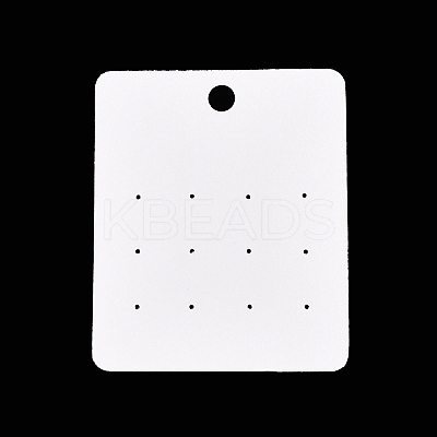 Rectangle Paper Earring Display Cards CDIS-T004-02-1