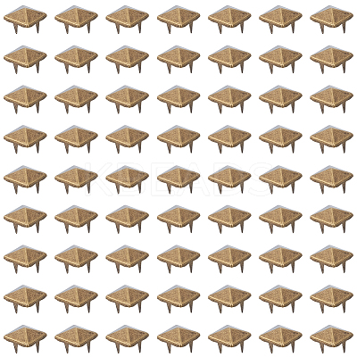 200Pcs Iron Studs Rivets IFIN-GF0001-63AB-1