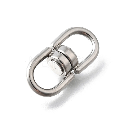 304 Stainless Steel Swivel Clasps STAS-U051-03F-P-1