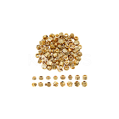 96Pcs 16 Styles Tibetan Style European Beads DIY-NB0012-43B-1