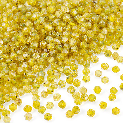 Picasso Baking Paint Glass Seed Beads SEED-TA0001-62D-1