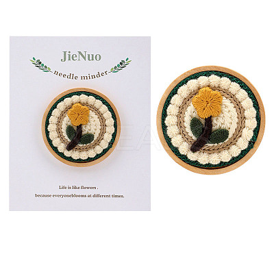 Wood Embroidery Magnetic Needle Pin PW-WG7D18F-17-1