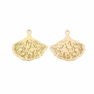 Rack Plating 201 Stainless Steel Pendants STAS-T057-46G-1