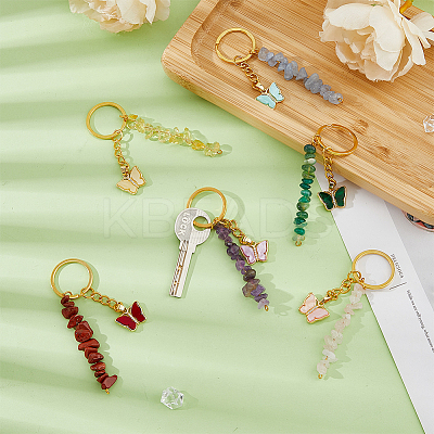 6Pcs 6 Styles KEYC-FH00008-1