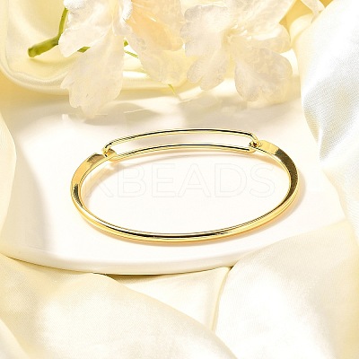 Brass Bangles LS-BJEW-K153-02G-1