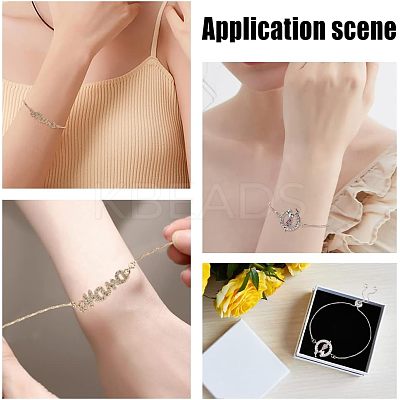 12Pcs Brass Box Chain Bracelet KK-NB0002-62-1