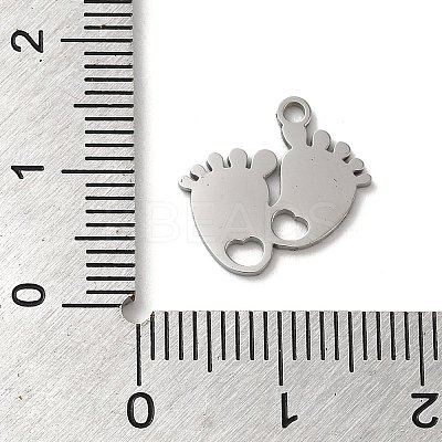 Non-Tarnish 304 Stainless Steel Charms STAS-K270-02P-1