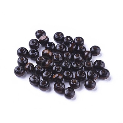 Dyed Natural Wood Beads WOOD-Q006-6mm-06-LF-1