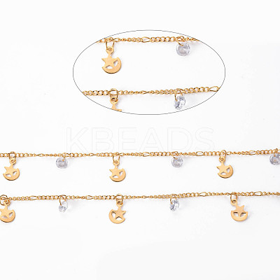Handmade Brass Curb Chains CHC-S012-038-1