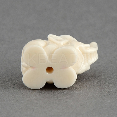 Dyed Elephant Synthetic Coral Beads CORA-S002-02-1