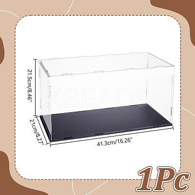 Acrylic Display Boxes CON-WH0089-163B-1
