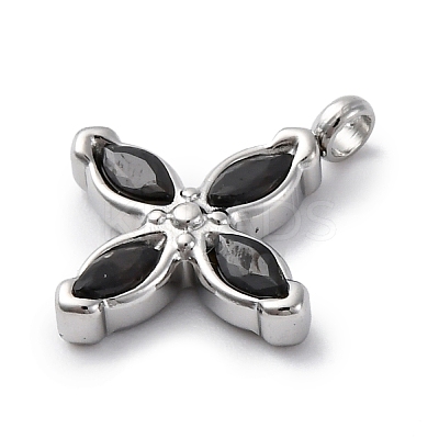304 Stainless Steel Pendants STAS-C118-01P-02-1