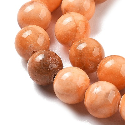Natural Persian Jade Beads Strands G-A255-A02-02J-1