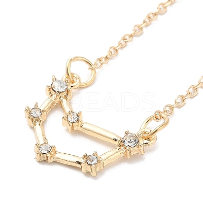 3Pcs Alloy Rhinestones Anklets LS-AJEW-S083-01G-02-1