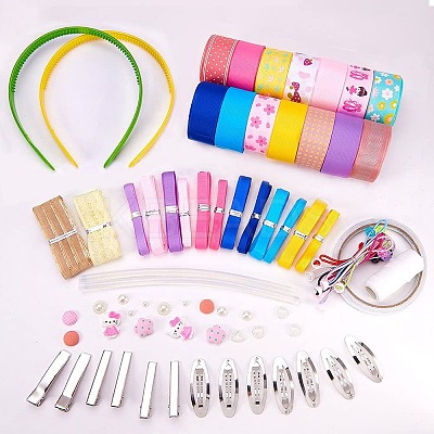DIY Hair Clip Kits DIY-SC0002-55-1