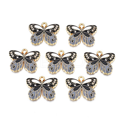Alloy Enamel Pendants ENAM-N055-105D-1
