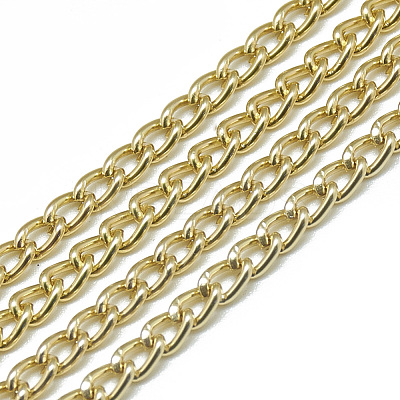 Unwelded Aluminum Curb Chains CHA-S001-001I-1