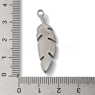 Non-Tarnish 304 Stainless Steel Pendants STAS-L081-005P-03-1