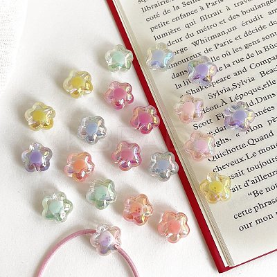 Transparent Acrylic Beads OACR-I013-08-1