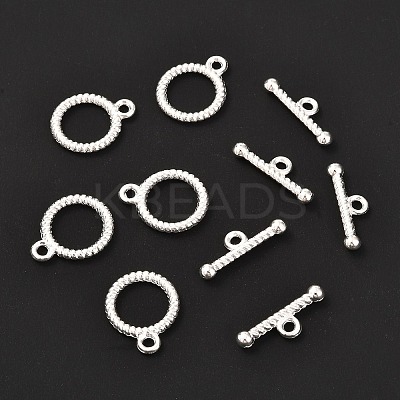 Tibetan Style Toggle Clasps X-K093H021-1