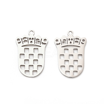 304 Stainless Steel Pendants STAS-Z123-02P-1