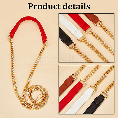 4Pcs 4 Colors Purse Chains FIND-PH0017-25-1