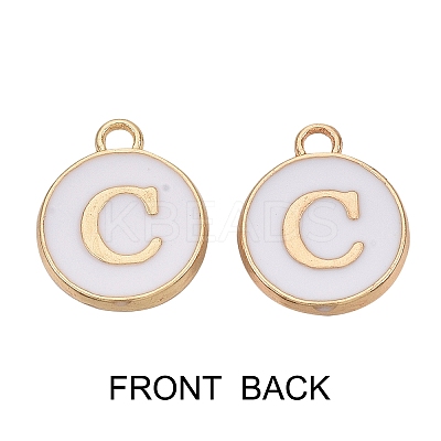 Golden Plated Alloy Charms ENAM-SZ0001-25A-C-1