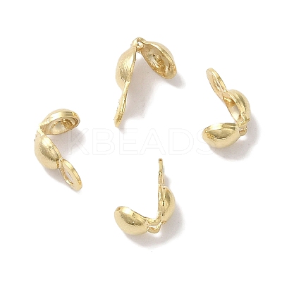 Brass Bead Tips KK-K383-06A-G-1