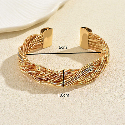 French-style Iron Cuff Bangles WD5701-1