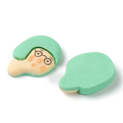 Resin Cabochons X-CRES-G015-11-1