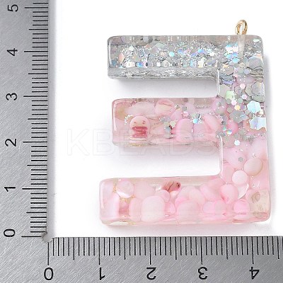 Resin Pendants RESI-B029-01P-E-1