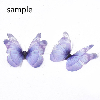 Polyester Fabric Wings Crafts Decoration LS-X-FIND-S322-004-1
