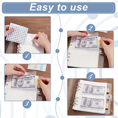 Cash Savings Budget Planner Book Binder Making Kit DIY-GA0006-21-1