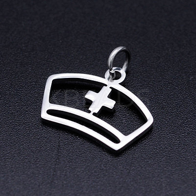 Non-Tarnish 201 Stainless Steel Pendants STAS-T046-JA368-1-1