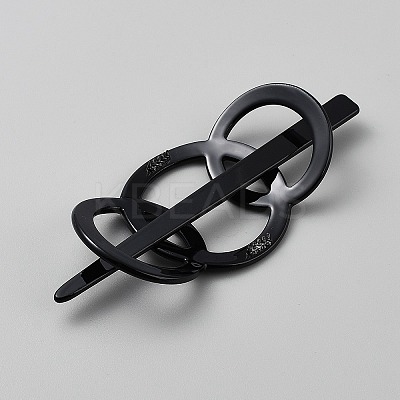 Cellulose Acetate(Resin) Hair Forks OHAR-WH0011-51A-1