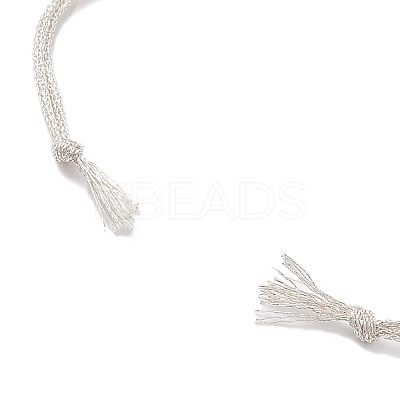 Polyester Cord Braided Bracelet Making AJEW-JB01377-01-1