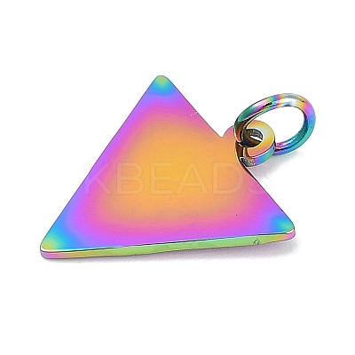 Ion Plating(IP) 304 Stainless Steel Pendants LS-STAS-I311-22RC-1