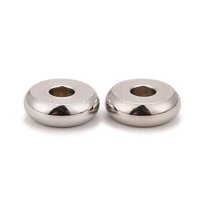 Non-Tarnish 304 Stainless Steel Spacer Beads STAS-F136-04P-1