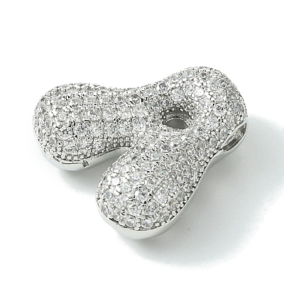 Rack Plating Brass Cubic Zirconia Pendants KK-S378-02P-A-1