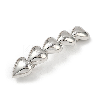 Alloy with Iron Clip Hair Barrettes LS-PHAR-G014-01A-P-1