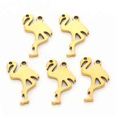 PVD Vacuum Plating 304 Stainless Steel Pendants STAS-N092-36G-1