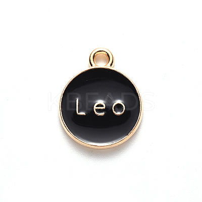 Alloy Enamel Pendants LS-ENAM-S124-01A-08G-1