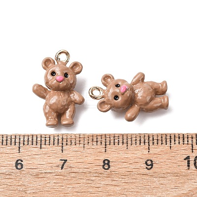Alloy Enamel Pendants FIND-Z119-11G-02-1