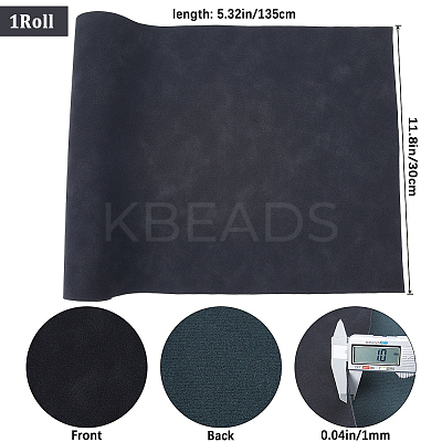 Rectangle PU Leather Fabric AJEW-WH0089-52D-03-1