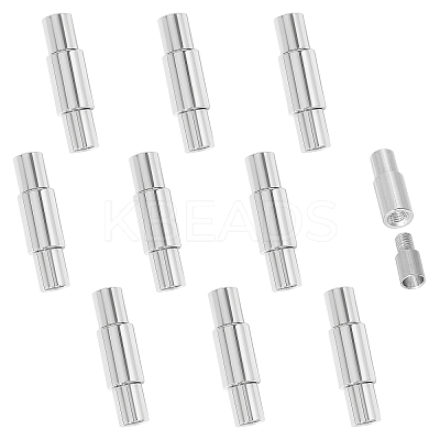 10Pcs Brass Screw Clasps KK-CA0002-71-1