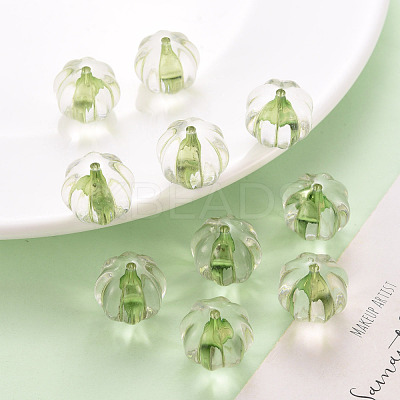 Transparent Acrylic Beads TACR-S154-19A-83-1